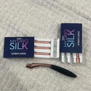 Schick Hydro Silk Dermaplaning Wand w Refills 3ct + Extra